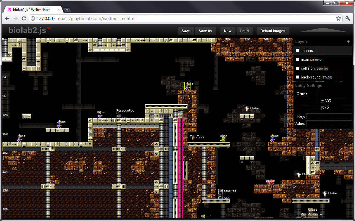 Impact HTML5 Canvas JavaScript Game Engine